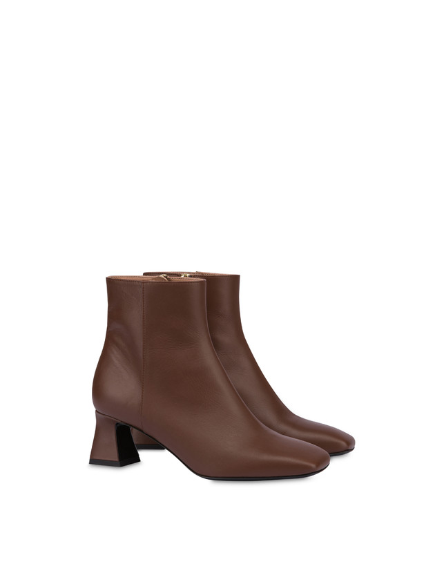 Pollini Stivaletti In Nappa Nina Legno Fino al 65% di sconto
