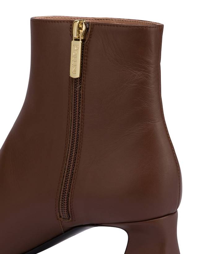 Pollini Stivaletti In Nappa Nina Legno Fino al 65% di sconto