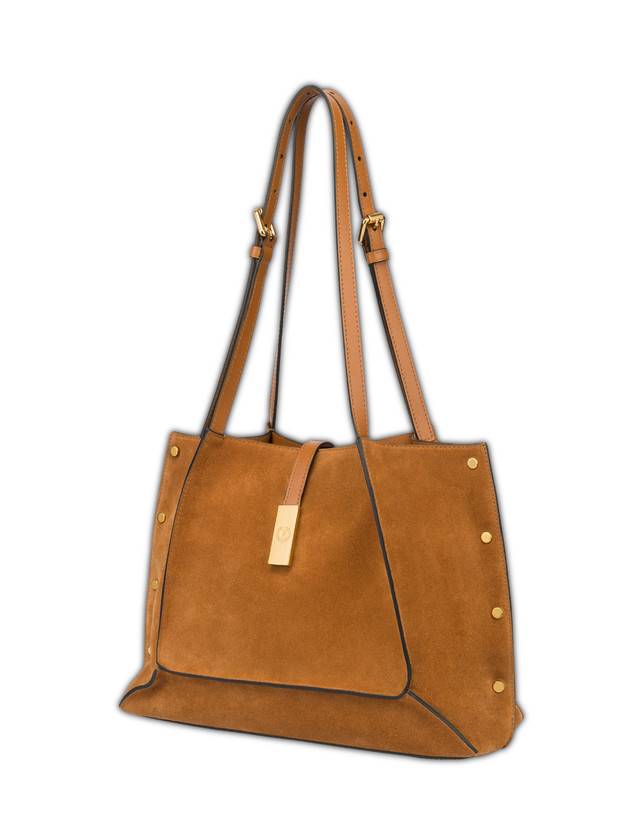 Pollini Shopper In Crosta Austin Small Super sconto