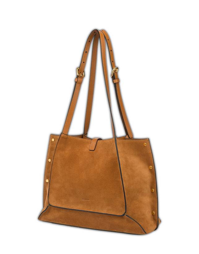 Pollini Shopper In Crosta Austin Small Super sconto