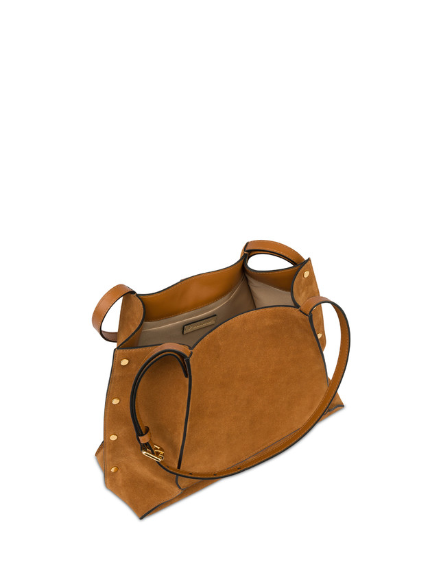 Pollini Shopper In Crosta Austin Small Super sconto
