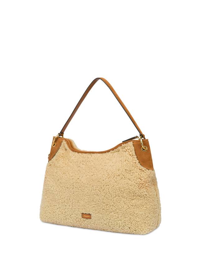Pollini Hobo Bag In Montone E Crosta Anjia 50% di sconto con spedizione gratuita