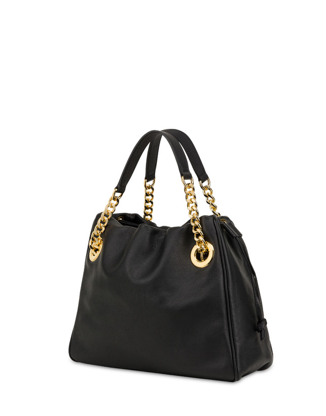 Pollini Borsa Doppio Manico Small Softness Black Friday Prezzi