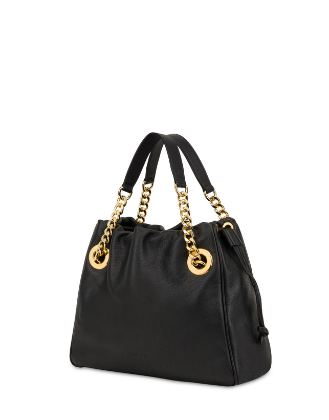 Pollini Borsa Doppio Manico Small Softness Black Friday Prezzi