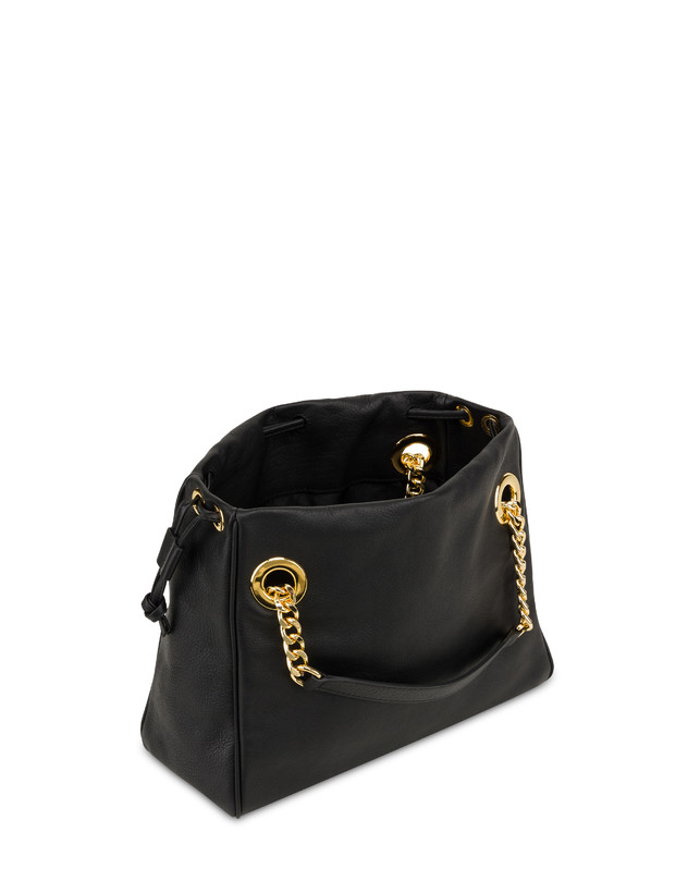 Pollini Borsa Doppio Manico Small Softness Black Friday Prezzi