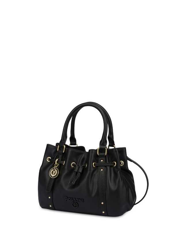 Pollini Piccola Borsa In Nappa Serena Nero/nero 2025