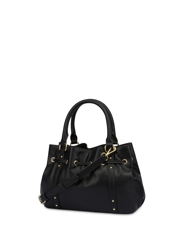 Pollini Piccola Borsa In Nappa Serena Nero/nero 2025