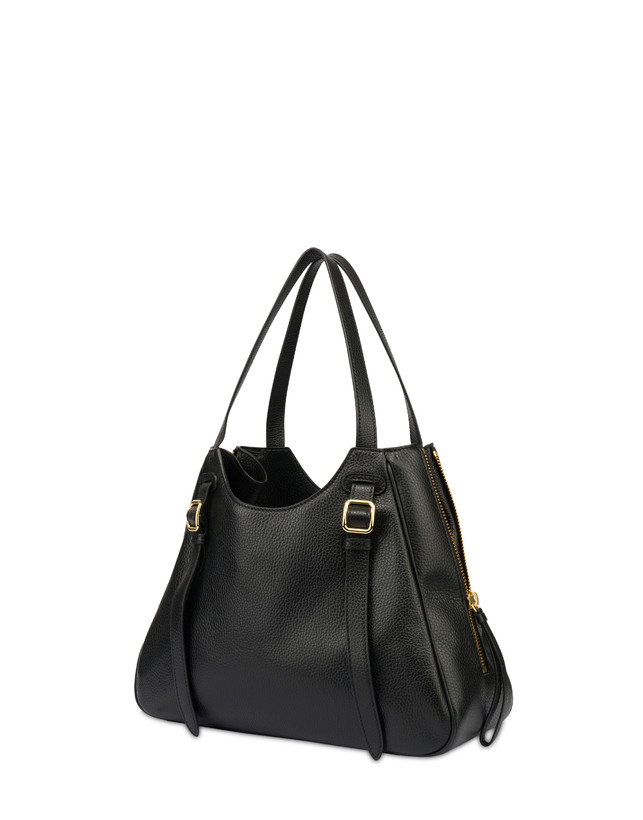 Pollini Shopper In Vitello Bottalato Rider Nuovo