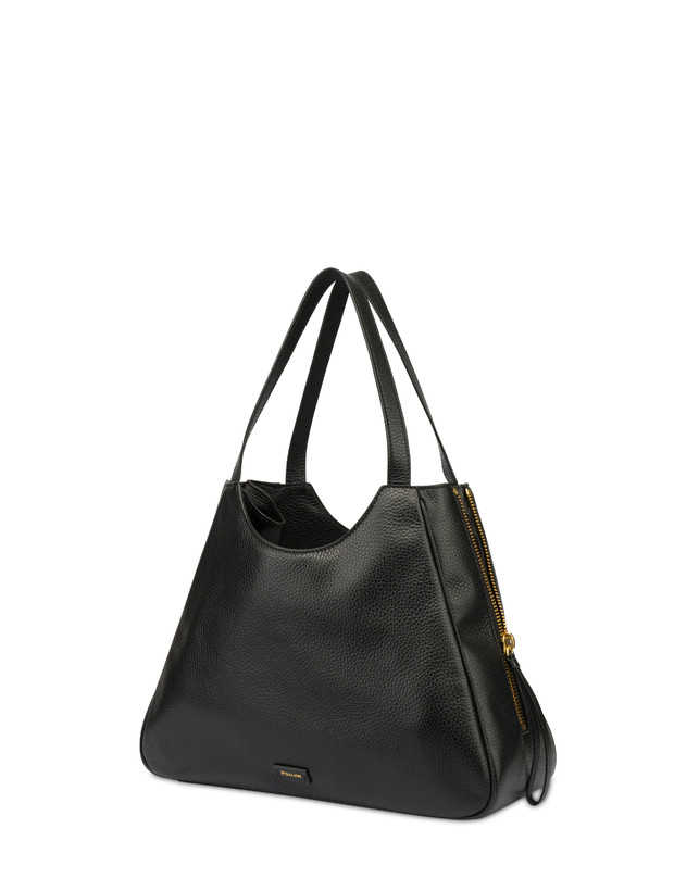 Pollini Shopper In Vitello Bottalato Rider Nuovo