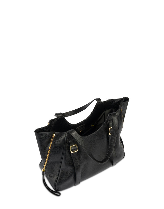 Pollini Shopper In Vitello Bottalato Rider Nuovo