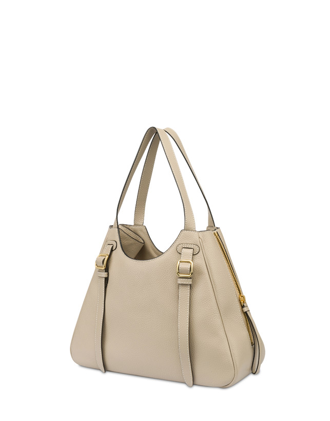 Pollini Shopper In Vitello Bottalato Rider Qualità