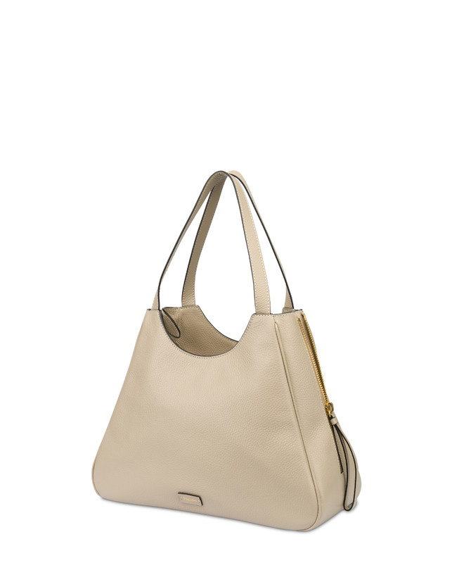 Pollini Shopper In Vitello Bottalato Rider Qualità