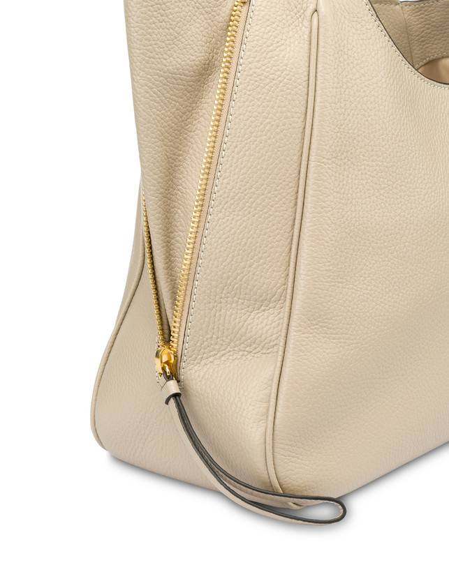 Pollini Shopper In Vitello Bottalato Rider Qualità