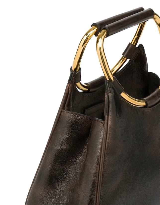 Pollini Clutch In Vitello Vintage Armour Promozione