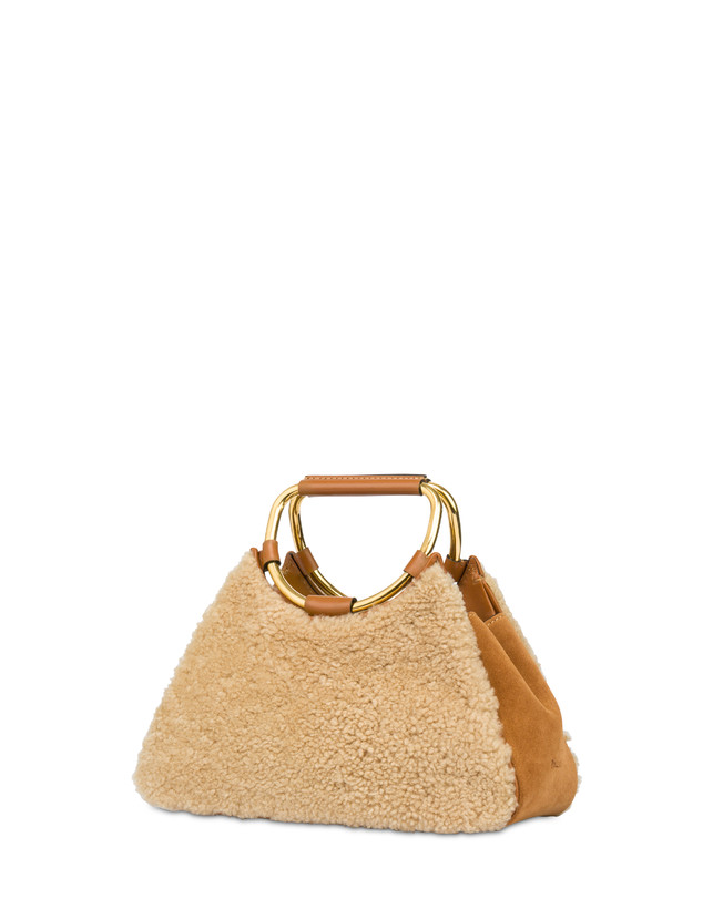 Pollini Clutch In Montone E Crosta Armour Soddisfazione Garantita
