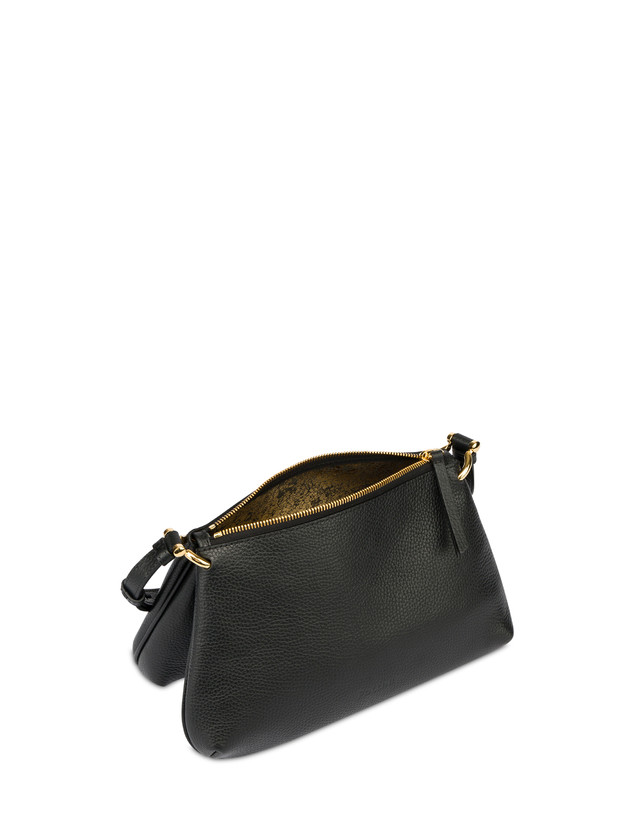 Pollini Borsa A Tracolla In Vitello Bottalato Double Marlene Qualità Garantita