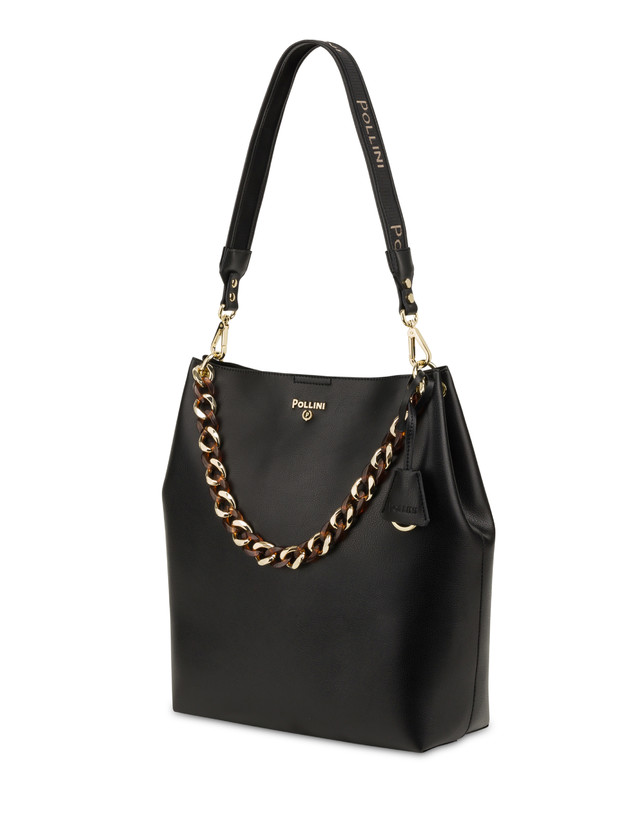 Pollini Hobo Bag Darlene Nero Consegna Veloce