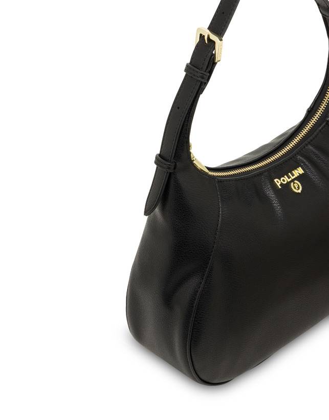 Pollini Hobo Bag Nina Nero Prezzo Ridotto
