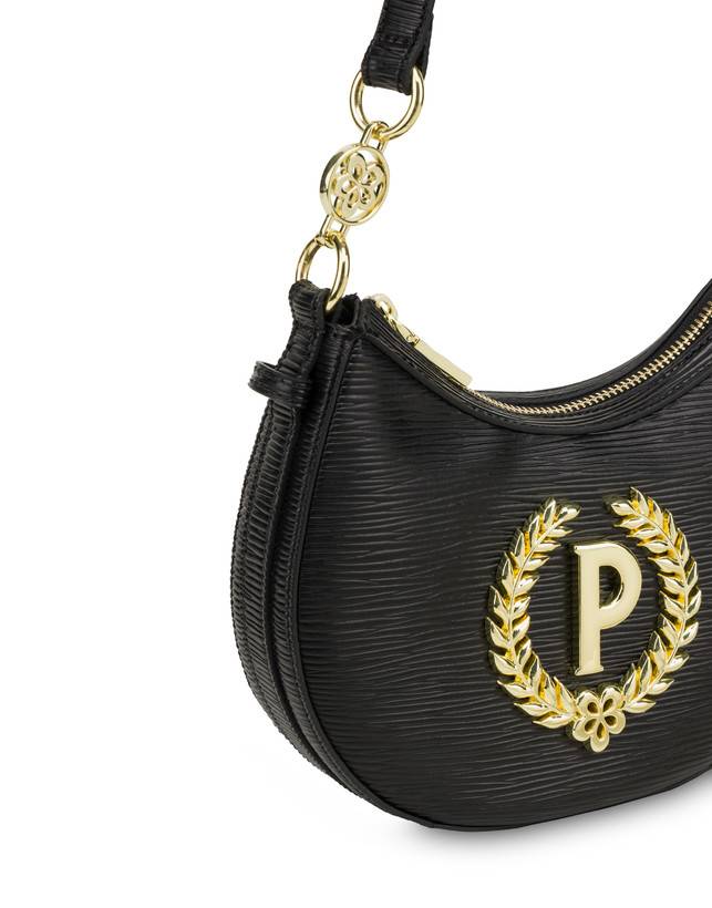 Pollini Hobo Bag Mini Ibis Nero Presa