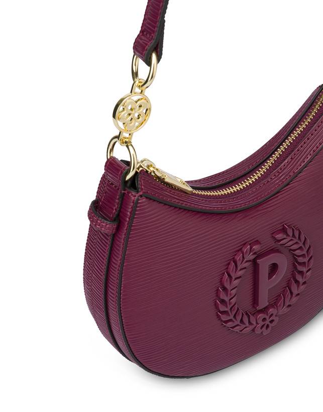 Pollini Hobo Bag Mini Ibis Burgundy Sconto
