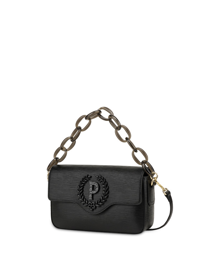Pollini Candy Bag Con Maxi Catena Nero Offerta