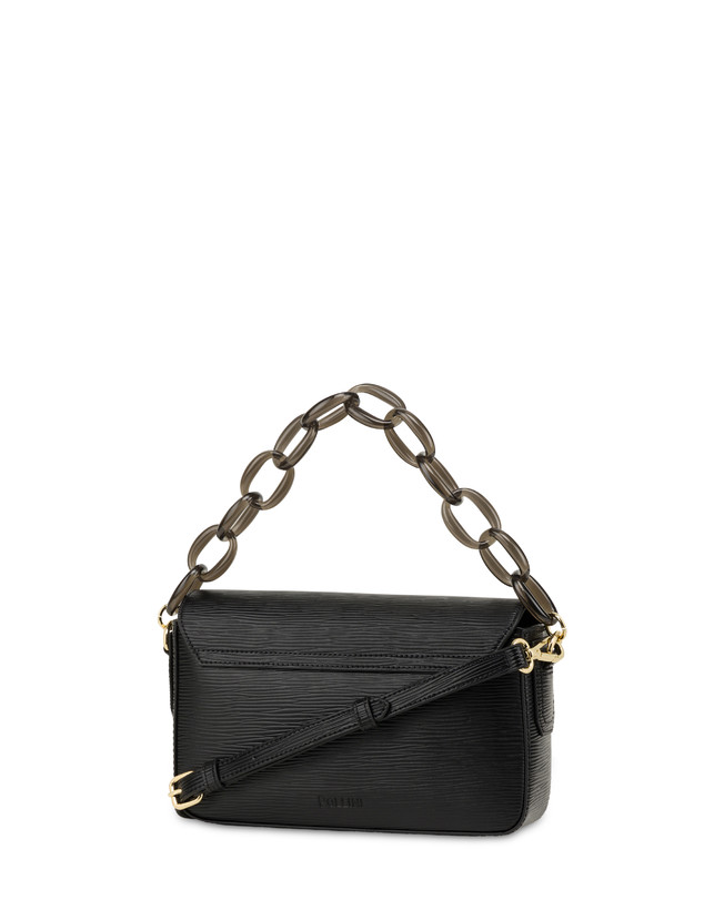 Pollini Candy Bag Con Maxi Catena Nero Offerta