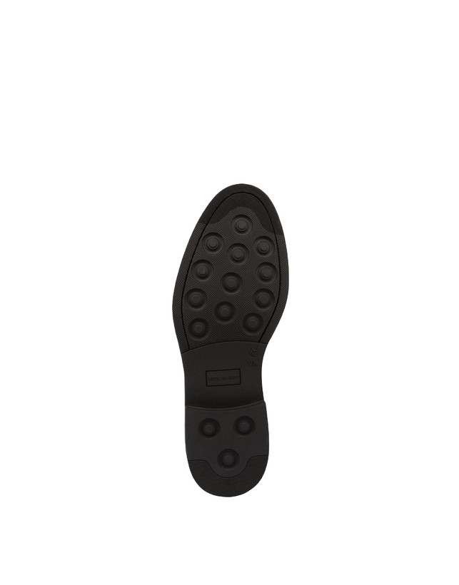Pollini Derby In Crosta Con Broguering Corinto Blu Offerte