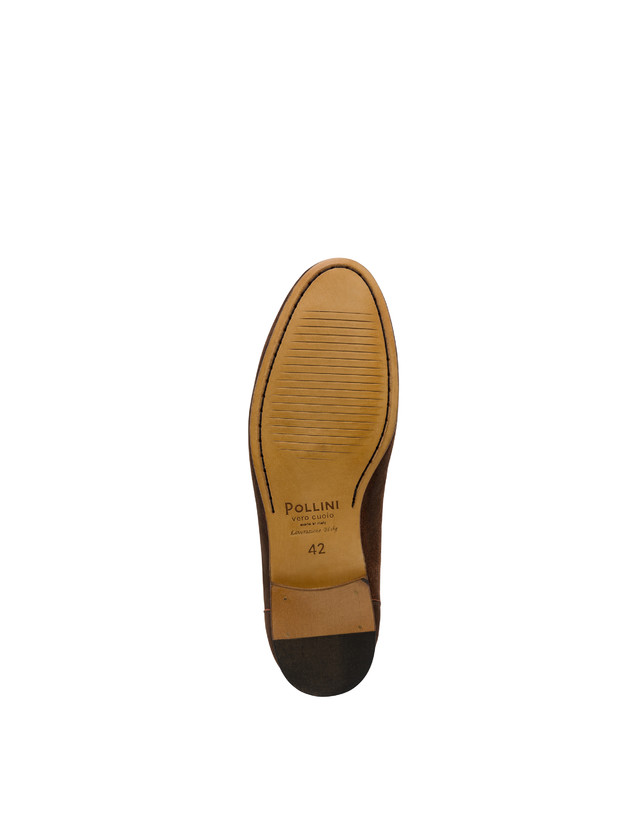 Pollini Derby In Scamosciato Flexy T.moro Vendite Flash