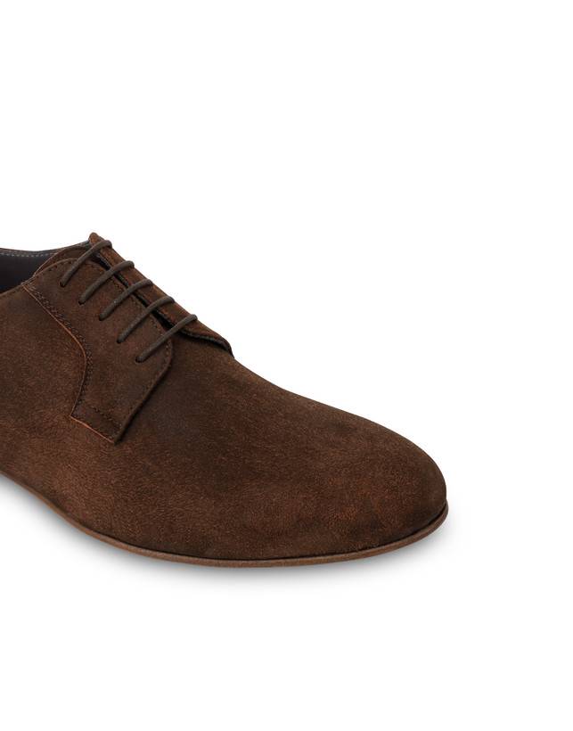 Pollini Derby In Scamosciato Flexy T.moro Vendite Flash