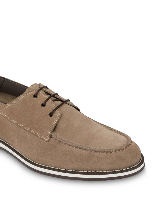 Pollini Derby In Crosta Green Field Beige Moda