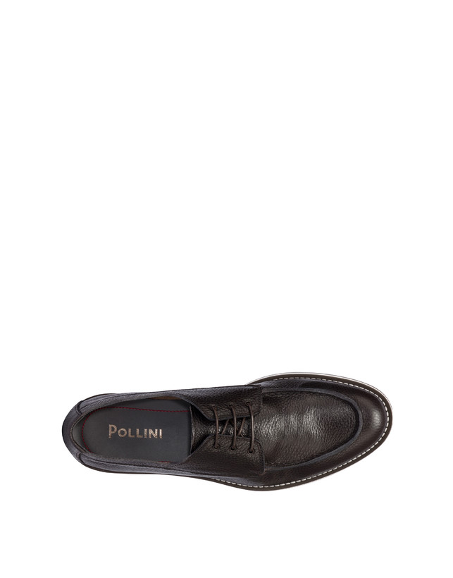 Pollini Derby In Vitello Green Field T.moro Spedizione gratuita