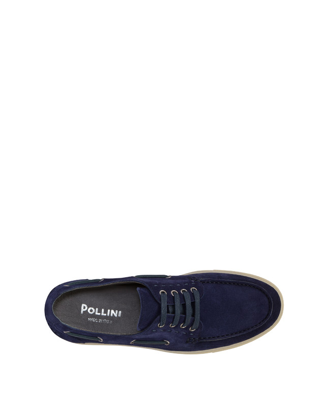 Pollini Scarpa Da Barca In Crosta Holiday Blu Negozio online di fabbrica