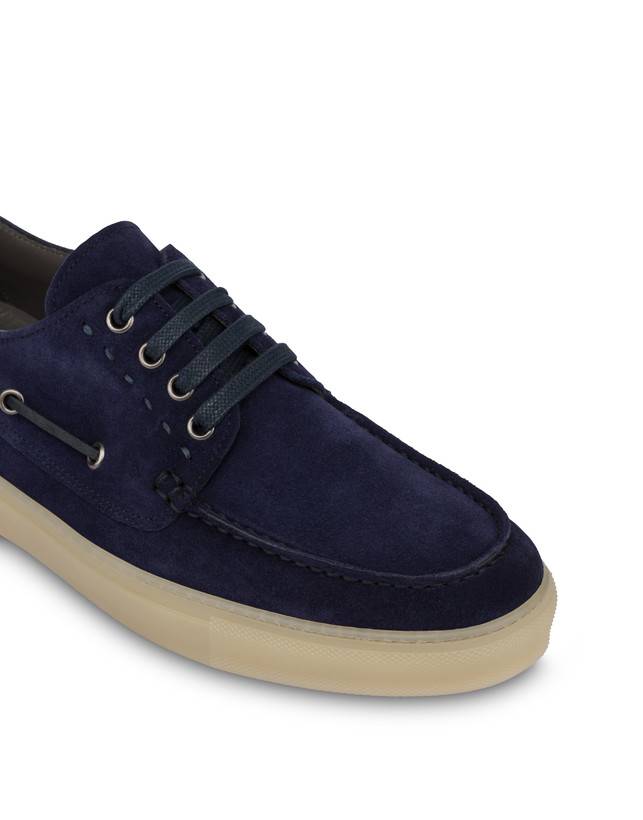 Pollini Scarpa Da Barca In Crosta Holiday Blu Negozio online di fabbrica