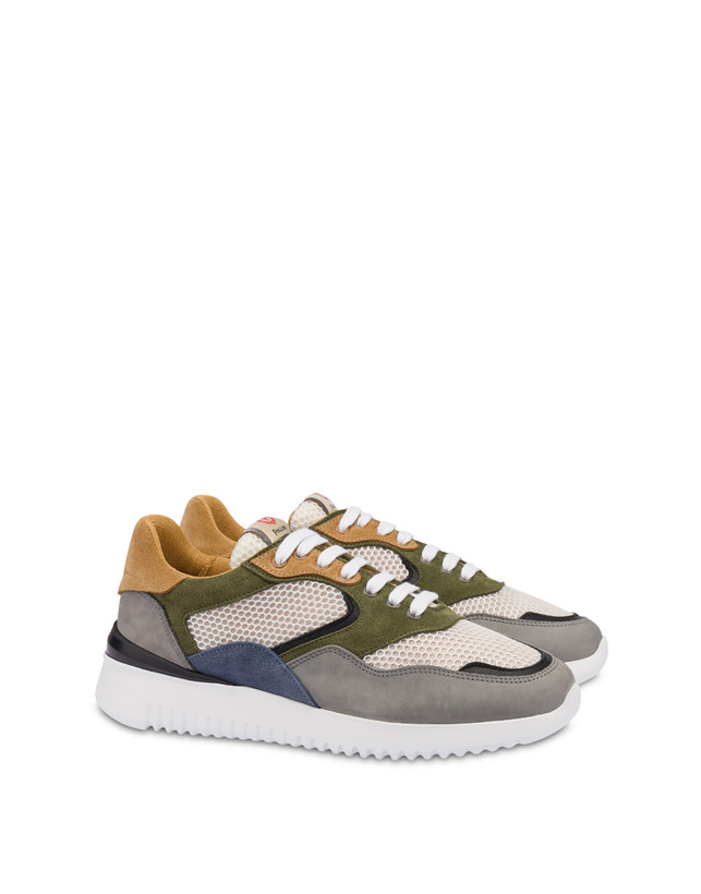 Pollini Sneakers Multicolor B-side Bianco/grafite/nero/militare/mais/azzurro Flash Sale