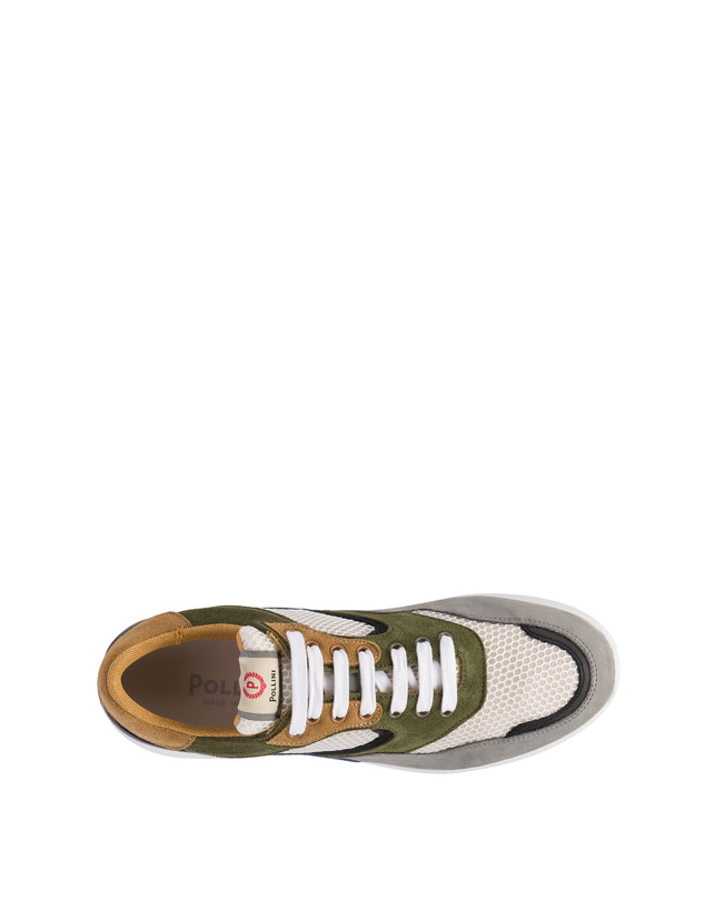 Pollini Sneakers Multicolor B-side Bianco/grafite/nero/militare/mais/azzurro Flash Sale