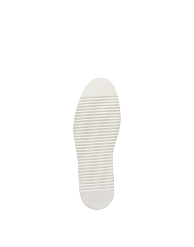 Pollini Derby In Pelle Stampa Traforata Foxing Blu Offerta esclusiva