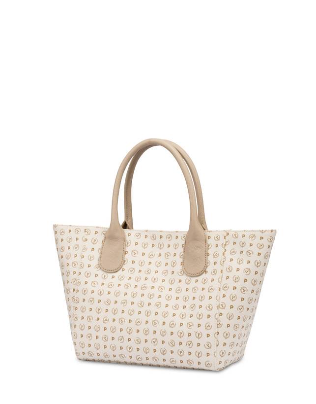 Pollini Tote Bag Medium Heritage Flowers Avorio/ghiaccio Offerta natalizia