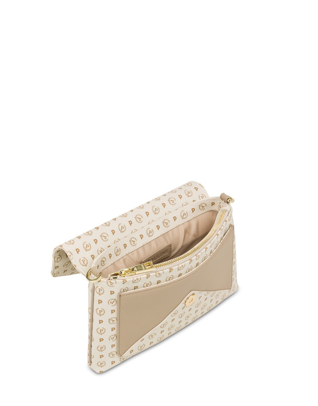 Pollini Borsa A Spalla Heritage Logo Classic Avorio/ghiaccio Offerta per la Festa della Mamma