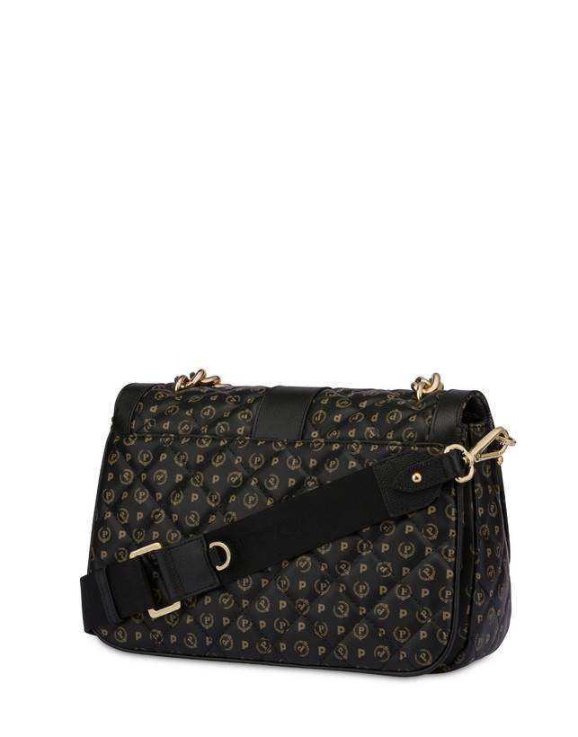 Pollini Borsa A Spalla Heritage Matelassé Nero/nero Smaltimento dello stoccaggio