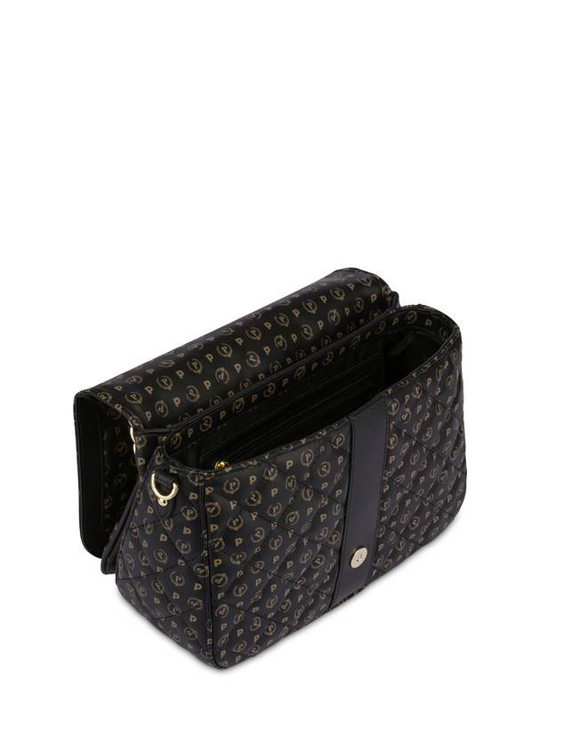Pollini Borsa A Spalla Heritage Matelassé Nero/nero Smaltimento dello stoccaggio