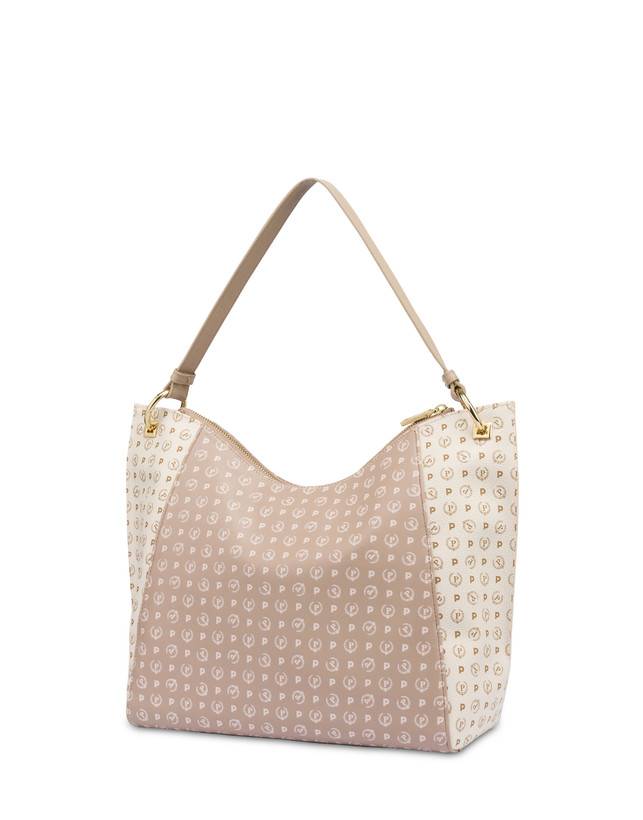 Pollini Tote Bag In Pvc Heritage Soft Touch Avorio/beige/ghiaccio Offerte stagionali
