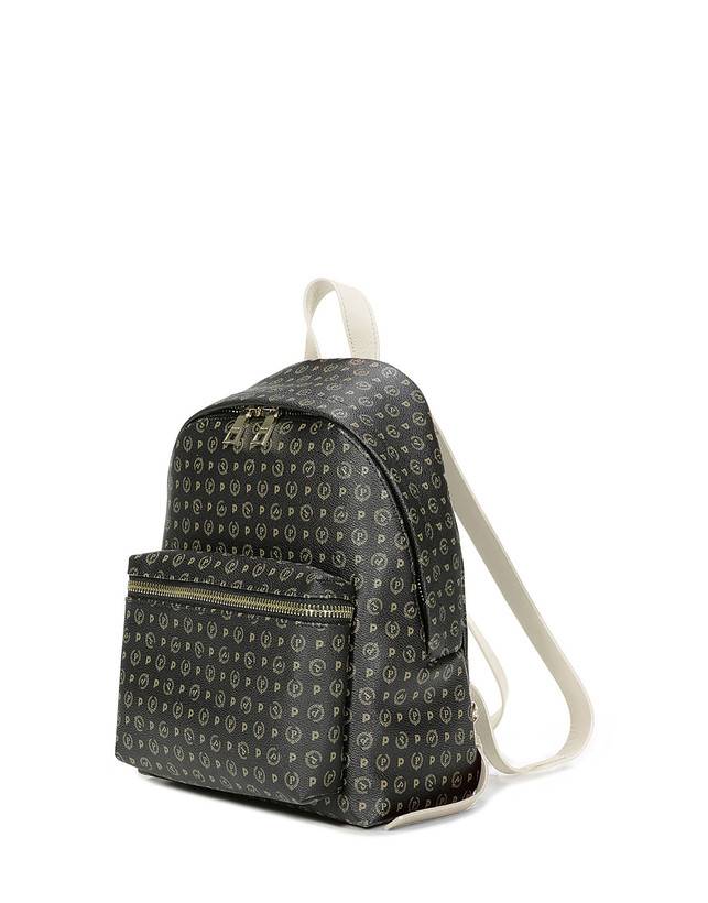 Pollini Zaino Heritage Logo Classic Nero/avorio Ultimi tre giorni