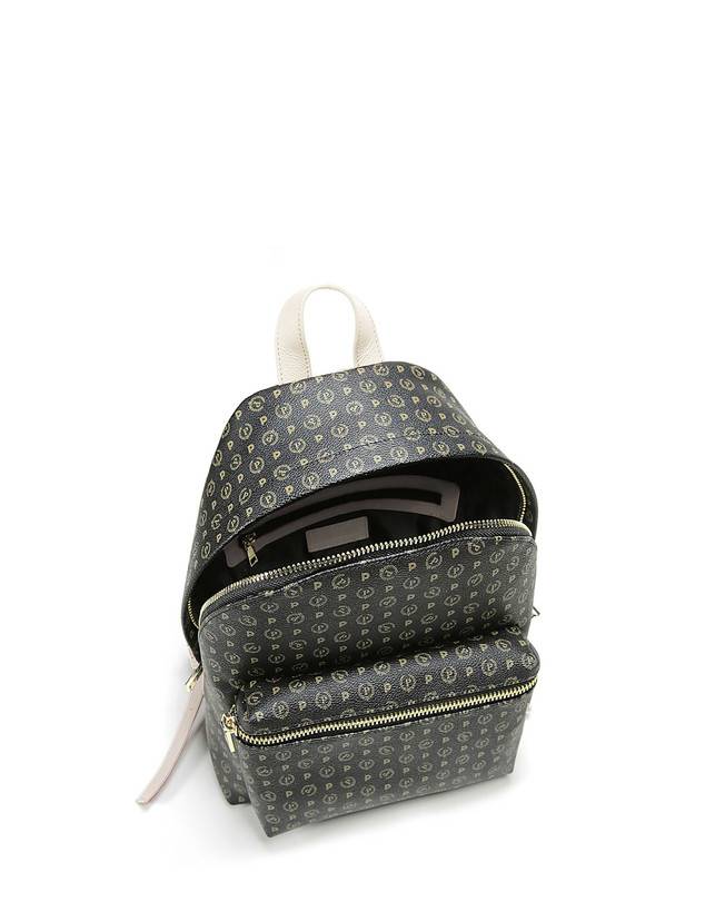 Pollini Zaino Heritage Logo Classic Nero/avorio Ultimi tre giorni