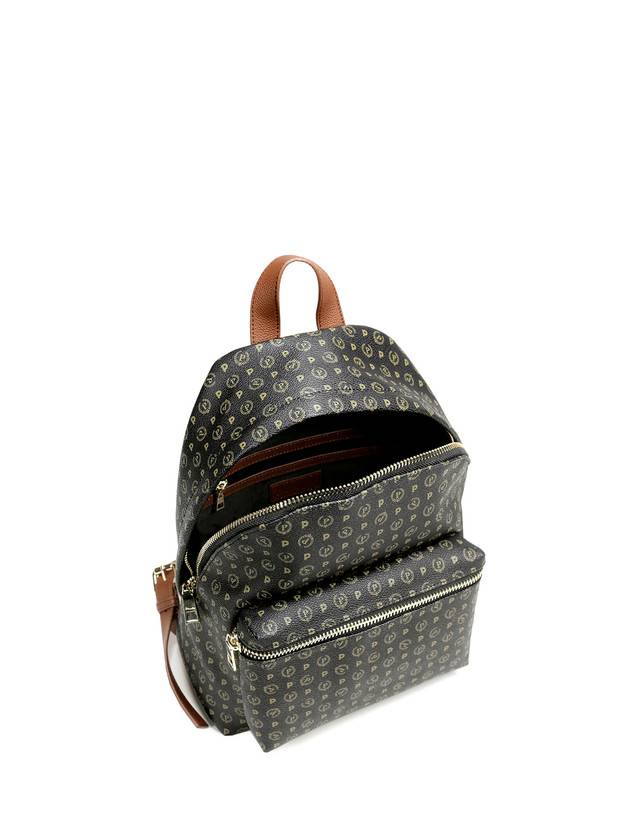 Pollini Zaino Heritage Logo Classic Nero/marrone Latest stili