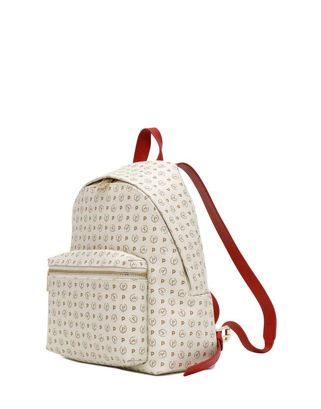 Pollini Zaino Heritage Logo Classic Avorio/lacca Fino al 50% di sconto