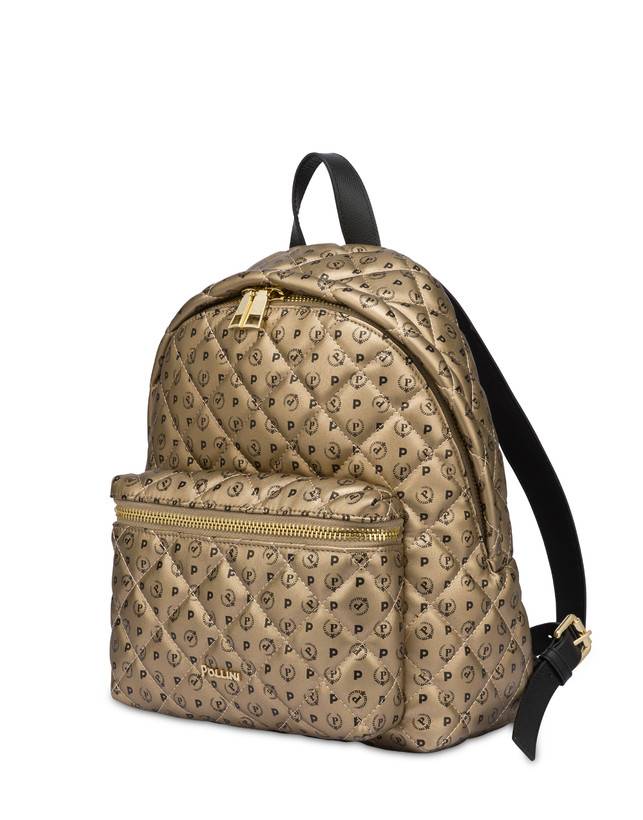 Pollini Zaino Heritage Matelassé Oro/nero Offerta speciale della fabbrica