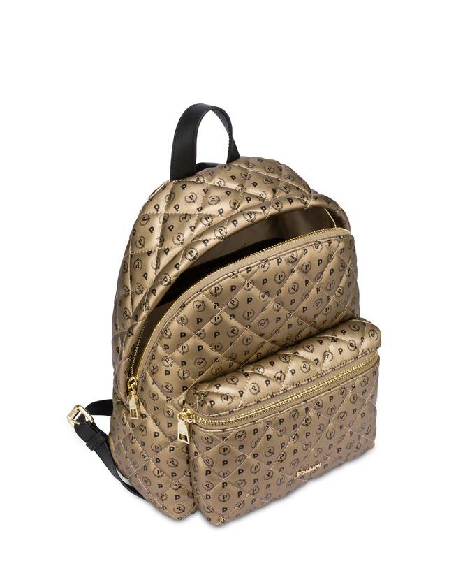 Pollini Zaino Heritage Matelassé Oro/nero Offerta speciale della fabbrica