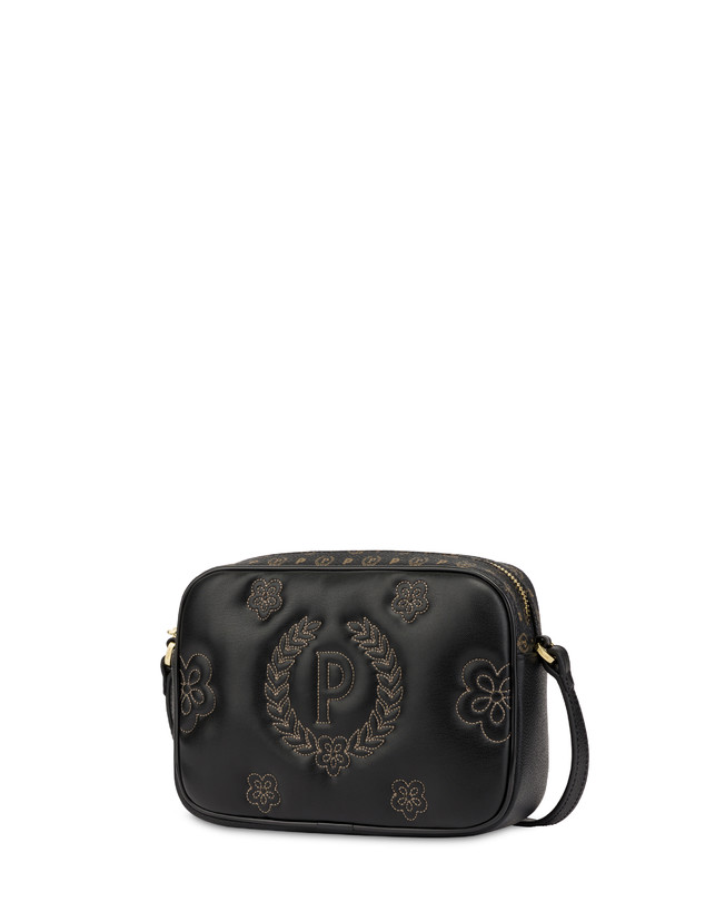 Pollini Borsa A Tracolla Puffy Heritage Nero/nero/nero Limitato a 3 giorni