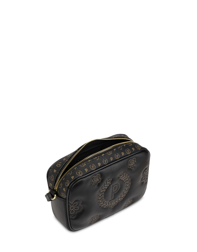 Pollini Borsa A Tracolla Puffy Heritage Nero/nero/nero Limitato a 3 giorni