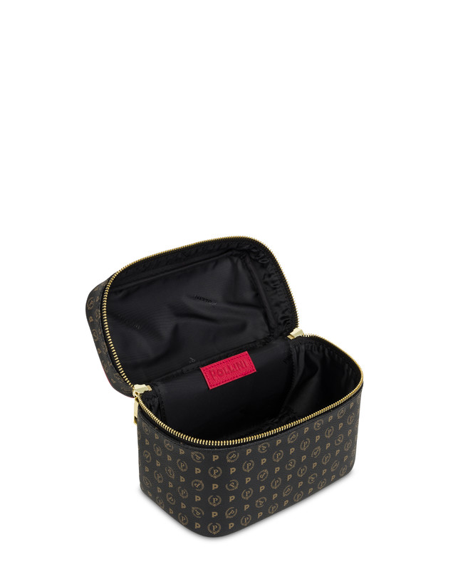 Pollini Borsa Beauty Piccola Heritage Logo Classic Nero/lacca Italy